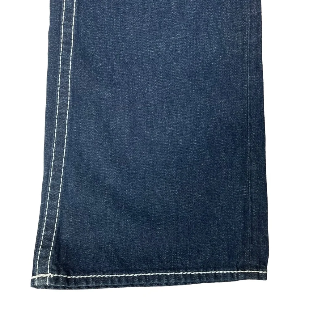 True Religion Men‎ 38x34 Billy Big T Dark Wash Flap Pocket Jeans